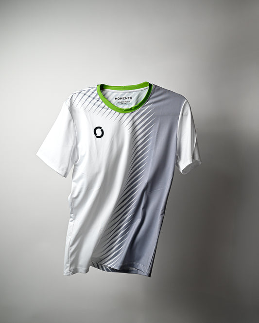 Playera Momento Tenis Blanca