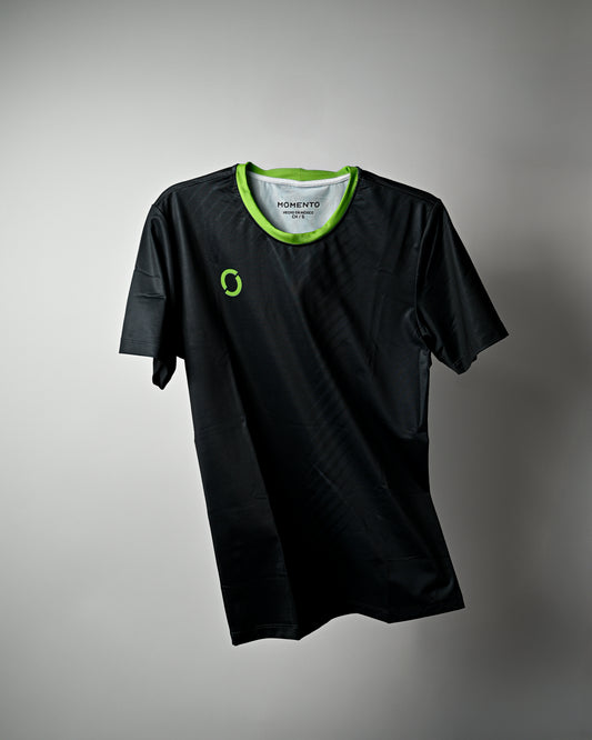 Playera Momento Tenis Negra